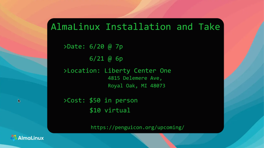 AlmaLinux Installation and Take (6/20)